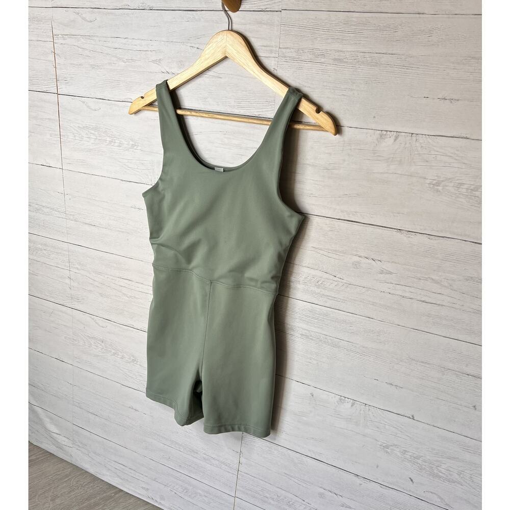 Yogalicious Romper Womens Size Medium Mint Green Lux Core Endurance Yoga Pilates - Picture 4 of 14